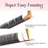 ALLOVE Lash Extension Eyelash Extension 0.03 mm CC Curl 17