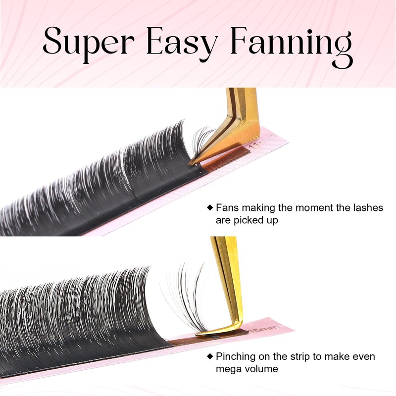 ALLOVE Lash Extension Eyelash Extension 0.03 mm CC Curl 17