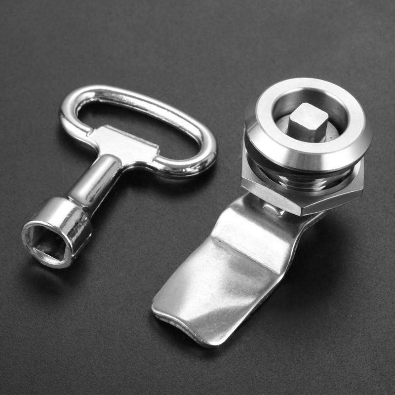 Four Corner Cam Lock Thread Drawer Security Lock Socket Wrench
