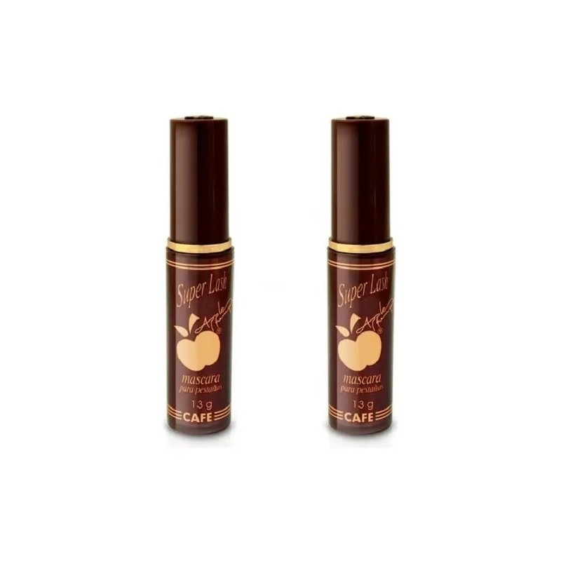 Rímel Máscara De Pestañas By Apple Super Lash Volúmen Cafe