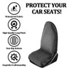 Washable Microfiber Non-Slip Towel Front Seat Cover, Gray