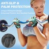 LIFECT Freedom Workout Gloves, Knuckle Weight Lifting Shorty Fingerless Gloves
