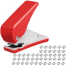 Red Darts Flight Hole Punch, Dart Hole Punch, Flight Hole Punch + 100 Shaft Rings/Rings, Dart Accessories, Red Darts Flight Punch, Darts Flights Accessories, Darts Flight Holes, Darts Flights Punch