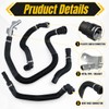 HVAC Heater Supply Return Hose Kit Compatible with 2014-2018 Jeep