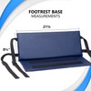 NYOrtho Wheelchair Foot-Rest Extender Elevating Pad - Leg Cushion Protector