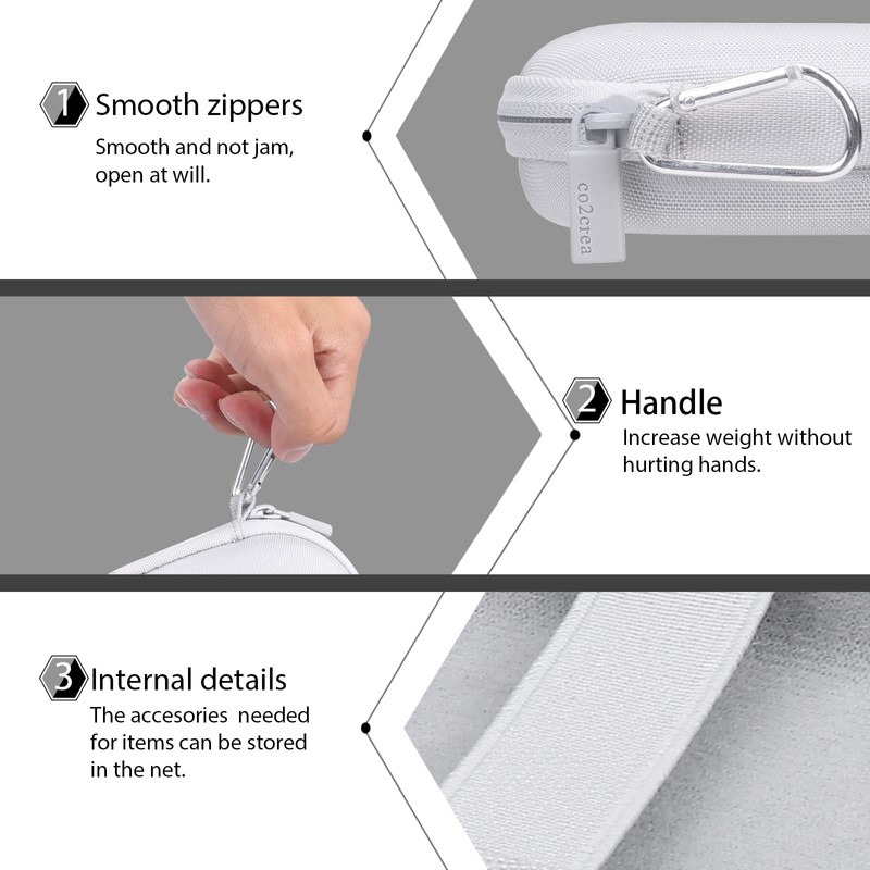 co2CREA Compatible Logicool Pebble SE-M350OW Wireless Mouse Storage Case Wireless