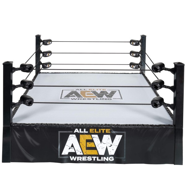 AEW Unrivaled Figure Core Wrestling Ring Medium Playset, Multicolor (AEW0065)