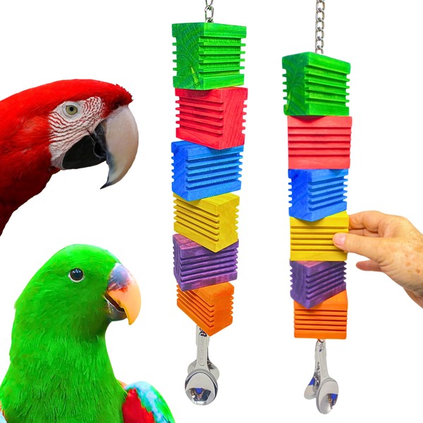 Bonka Bird Toys 3474 Huge Chewy Nicks 24" Tall Wood