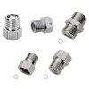 Check Valve, Electroplated Copper 1/2" Female to 1/2" Male Thread