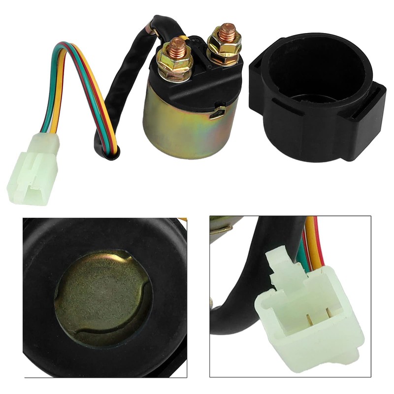 LOCOPOW Starter Relay Magnetic Switch for Kymco KXR MXU 150