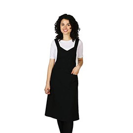 Smockers Professional Cross over shoulder Fitted Apron, Cosmetology Uniform, Bleach Proof
