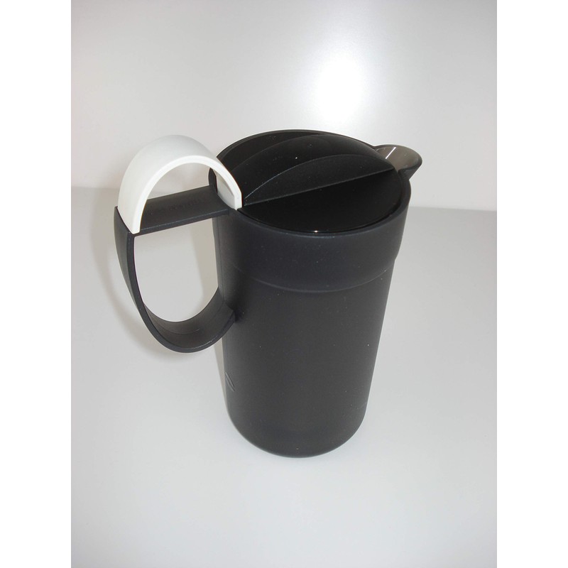 TUPPERWARE Exclusiv Crema Momenti 500 ml Schwarz Milchschaum Milchschäumer