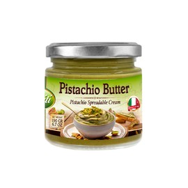 Sanniti Pistachio Butter, 6.7 oz – Creamy Pistachio Spread Made in Italy – Gourmet Sweet Spreadable Cream