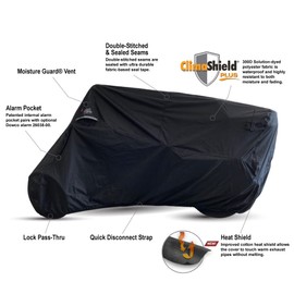 Dowco Indoor/Outdoor Motorcycle Cover For Can-Am Spyder RT Limited Models - 2020 And Newer - Guardian WeatherAll Plus - Black [05602]