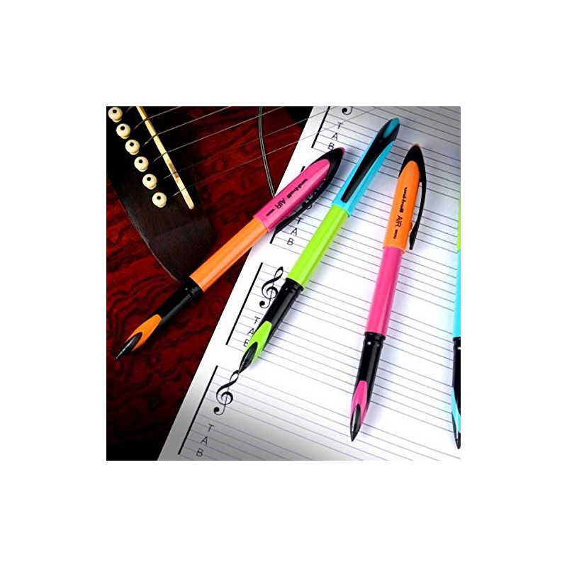 uni-ball UBA-188E-M Air Micro 2pc Blister Blue/Green Plastic Free Packaging