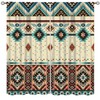YCness Aztec Curtains for Bedroom, Southwestern Ethnic Geometric Window Treatments