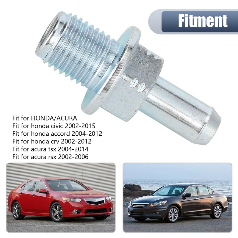 MOXRUQ 045-0357 PCV Valve with Gasket | 17130-PND-A01 OEM Replacement