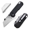 Vectron Folding Utility Knife, 2.36" SK2 Blade(Included extra 10pcs) Pocket