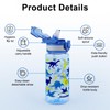 wooshwa Kids Water Bottle for School, 20 Oz Plastic Water