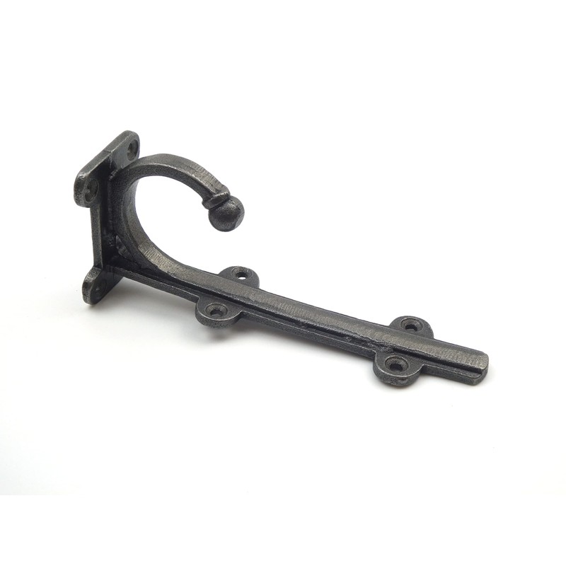 Oakcrafts - Shelf Bracket Hook TRANBY Antique Iron 6" /