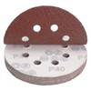 ZUYUEE 26PCS 125mm Sanding Discs 40 Grit,8-Hole Sand Paper,Sandpaper for