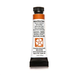 Daniel Smith 284610093 Daniel Smith Watercolors 5ml Tube (Quinacridone Sienna)