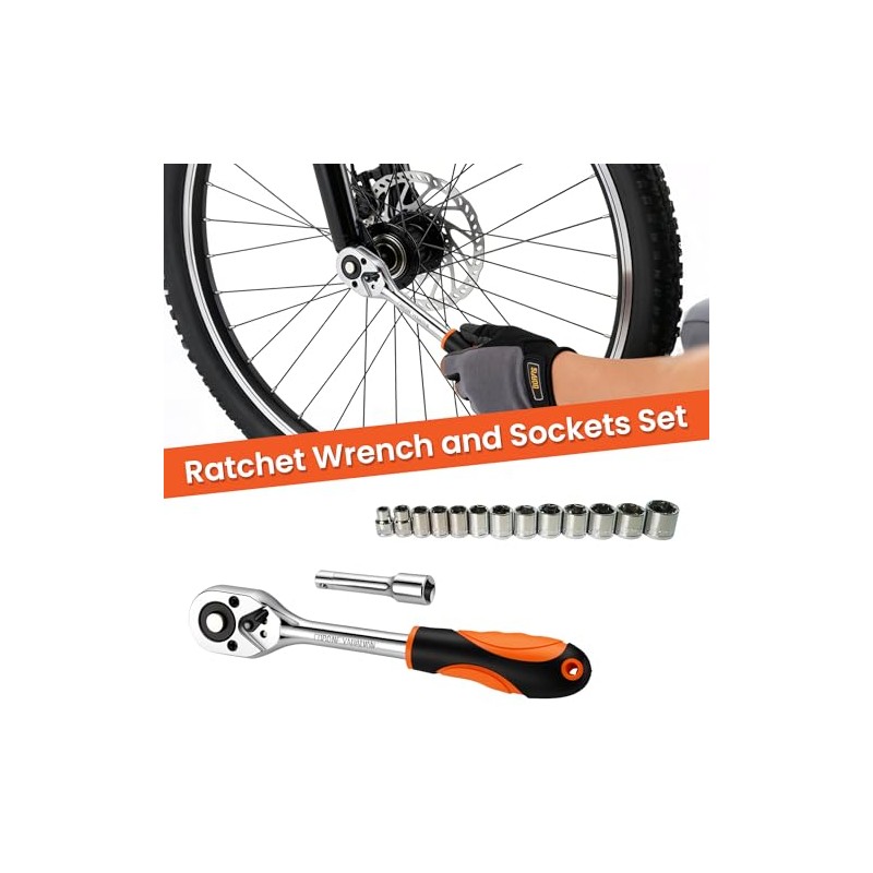 Home Repair Tool Kit 141 Piece General Basic Tool Set