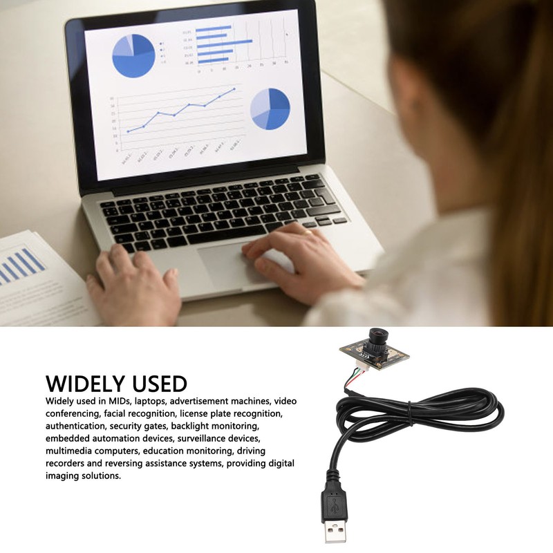 2MP 1080P Industrial Camera Module OV2710 Support Face Recognition Plug