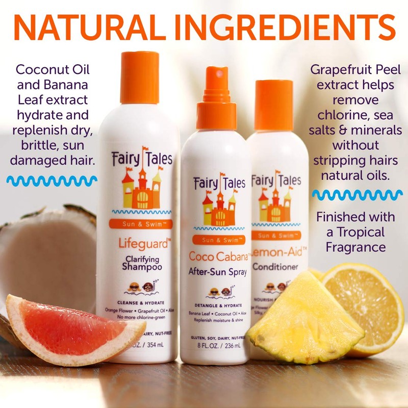 Fairy Tales Swim Shampoo for Kids - 12 oz |