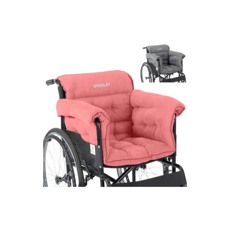 Staveley Wheelchair Full Cushion – Extra Thick Padded Seat Cushion,