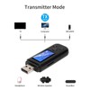 USB Bluetooth 5.0 Adapter Bluetooth Audio Receiver Transmitter with LCD
