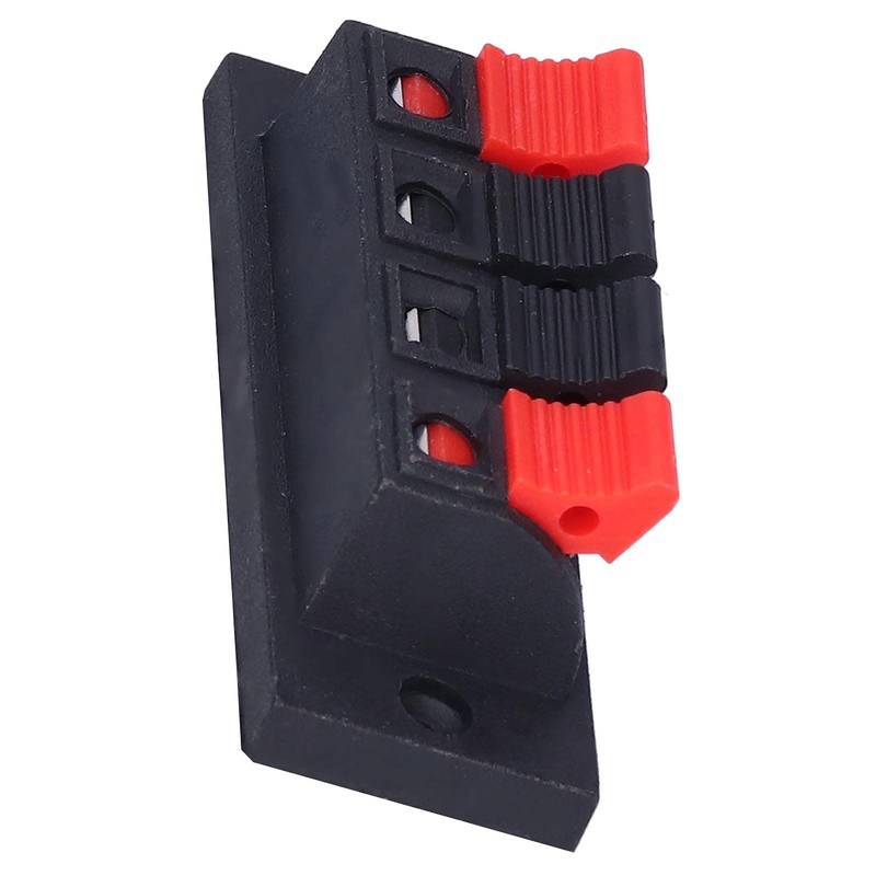 Pack of 10 Speaker Connector Connectors 4-Way Block Quick Connection