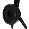 Call Center Headset Mono Noise Cancelling Dual 3.5mm Plug Computer