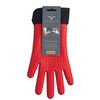 MasterClass Wasserdichter und hitzebeständiger Silikon-Ofenhandschuh mit Fingern - Rot