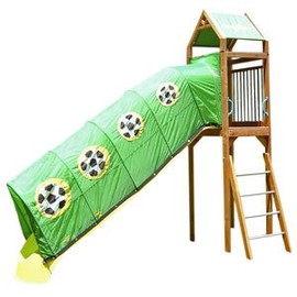 KIDWISE Fantaslides Swing Set Soccer Star 10 ft Slide Cover - Shade for Play Set Slide | Playground Slide Cover | Slide Cover Only | Swingset Accessory for Backyard Playsets