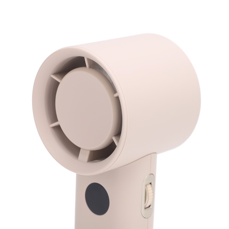 Handheld Fan LED Display Power Adjustable Portable Fan Night Light