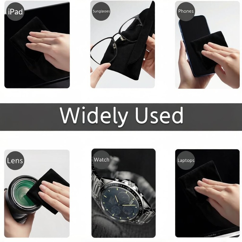 3 Pack Screen Keyboard Imprint Protection Microfiber Liner and Cleaning