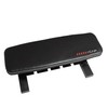 CAP Barbell Flat Bench with Dumbbell Storage, black