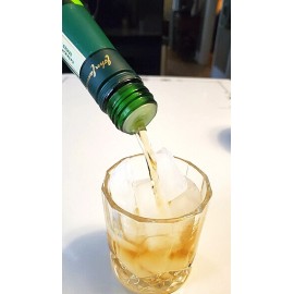 Cap-On Freeflow Pourer - Pack of 12. Bar liquor bottle speed pourer Home bar