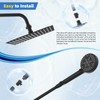 Hibbent All Metal 1 Pack Shower Head Flow Control Valve,