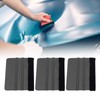 10Pcs Car Vinyl Scraper Scratch Resistant Professional Vinyl Felt Squeegee
