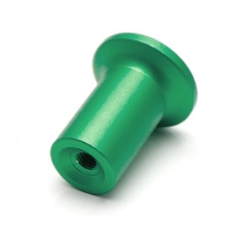 iJDMTOY JDM Green Billet Aluminum Handbrake Tip Press Button Compatible with 2013-2016 Scion FR-S, 2017-2021 Toyota 86, 2013-2021 BRZ