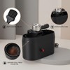 AVEQUZL Coffee Portafilter Cleaning Box with Integrated Brush and Scraper