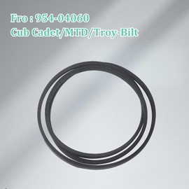 Lawn Mower 954-04060C Deck Belt Replaces Troy Bilt Riding Mower 42'' Deck Belt Fits MTD Troy-Bilt Craftsman Cub Cadet John Deere Lawn Tractor Mowers 954-04060 954-04060B 754-04060 LT1040 LT1042