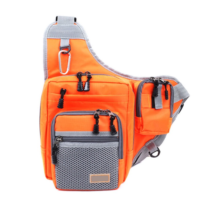 32*39*12CM iLure Fishing Bag Multi-Purpose Waterproof Canvas Fishing Reel Lure