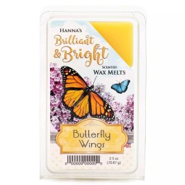 Candlemart by Hanna's Candle Company Wax Melts Hanna's Brilliant & Bright Butterfly Wings 2.5oz