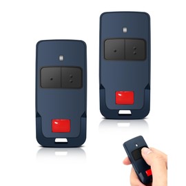 433 MHz Remote Control Transmitter for Mitto Cool C2 C4, Mitto 2 | Mitto 4 | Mitto 2A | Mitto 4A, Mitto B RCB 02/04, TRC1, TRC2, TRC3, Rolling Code, 2 Channels Remote Control (2 Pieces)