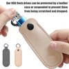 IKOPFLN Pack of 2 Storage Bag for USB Sticks Bag