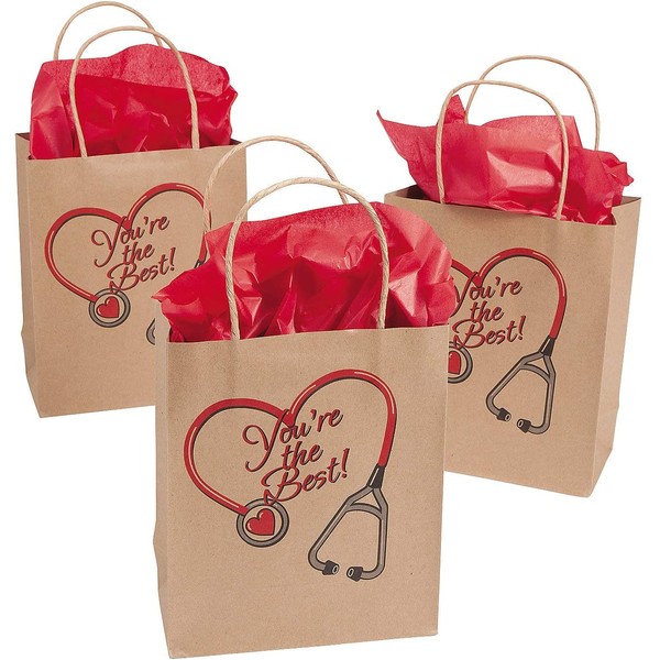 Medium Nurse Craft Bags (Sets of 12) - Party Supplies