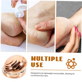 Ipetboom Portable Foot Scrubber Callus Remover Tool for Exfoliation and Relaxation Compact Foot File for Dead Skin Removal